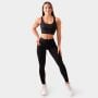 Спортивный топ Cut-Out Black - GymBeam S