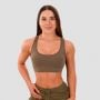 Спортивный топ Mesh Panel Olive - GymBeam M
