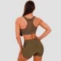 Спортивный топ Mesh Panel Olive - GymBeam M