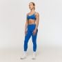 Жіночі легінси з V-подібним вирізом Fierce сині - GymBeam XXL