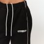 Женские спортивные брюки Varsity черные - GymBeam XXL