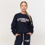 Женский свитшот Varsity синий - GymBeam XXL