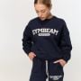 Женский свитшот Varsity синий - GymBeam XXL