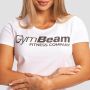Женская футболка Fitness белая - GymBeam XXL