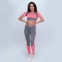 Спортивный топ Ultrafit Heather Pink - GymBeam розовый - XS
