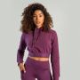 Жіночий худі Essential Cropped Plum - STRIX S