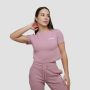Женская укороченная футболка Agile розовый - GymBeam L