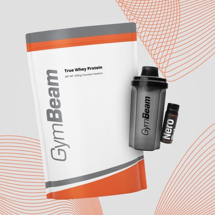 True Whey - GymBeam 1000 г - шоколад - 00