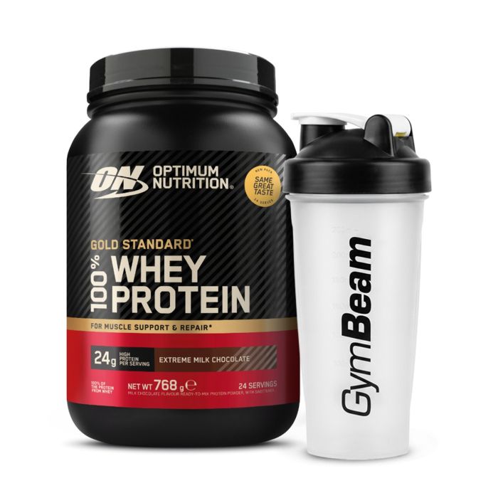 100% Whey Gold Standard - Optimum Nutrition 2015 g - подвійний насичений шоколад