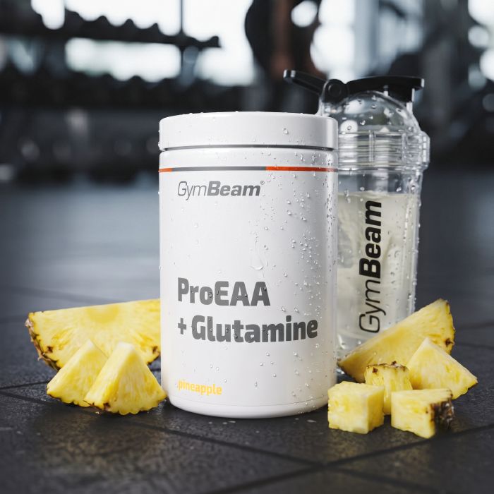 ProEAA + глутамін - GymBeam 400 г - ананас