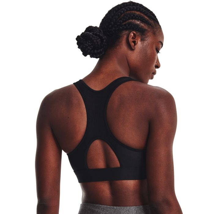 Спортивний бюстгальтер Armour Mid Padless Чорний - Under Armour XS