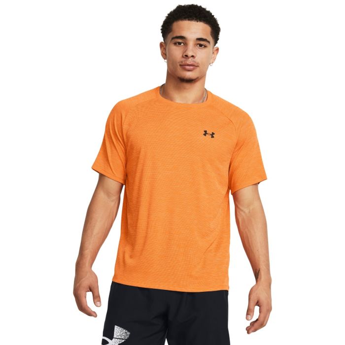 Men‘s t-shirt Tech Textured SS Orange - Under Armour