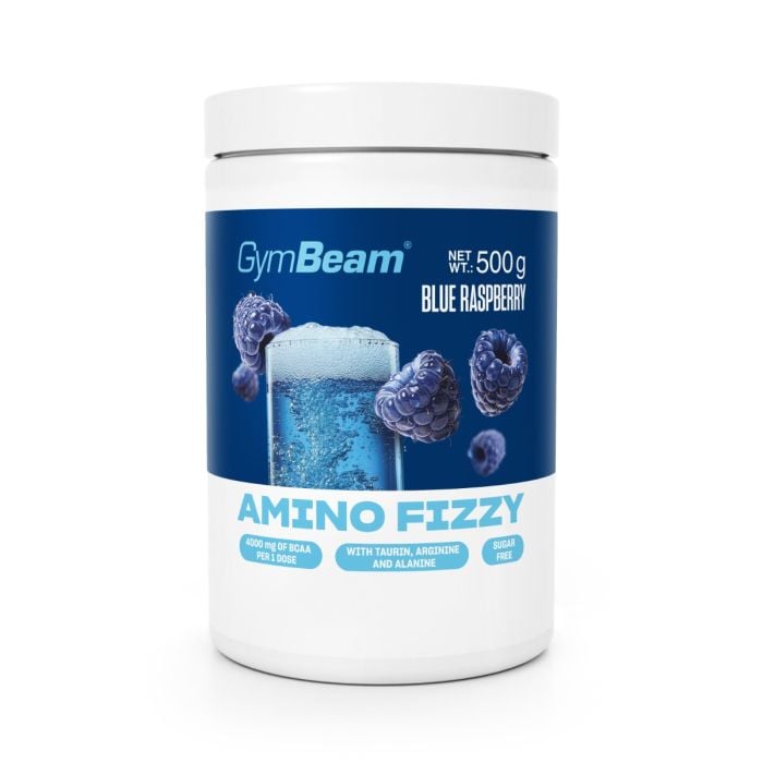 Amino Fizzy - GymBeam 500 г - блакитна малина