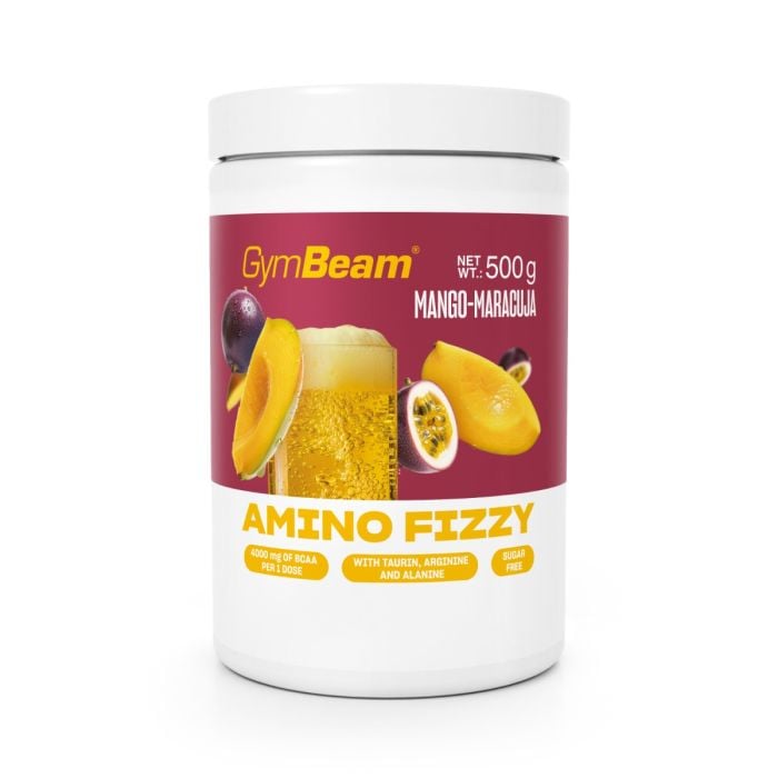 Amino Fizzy - GymBeam 500 г - манго - маракуйя