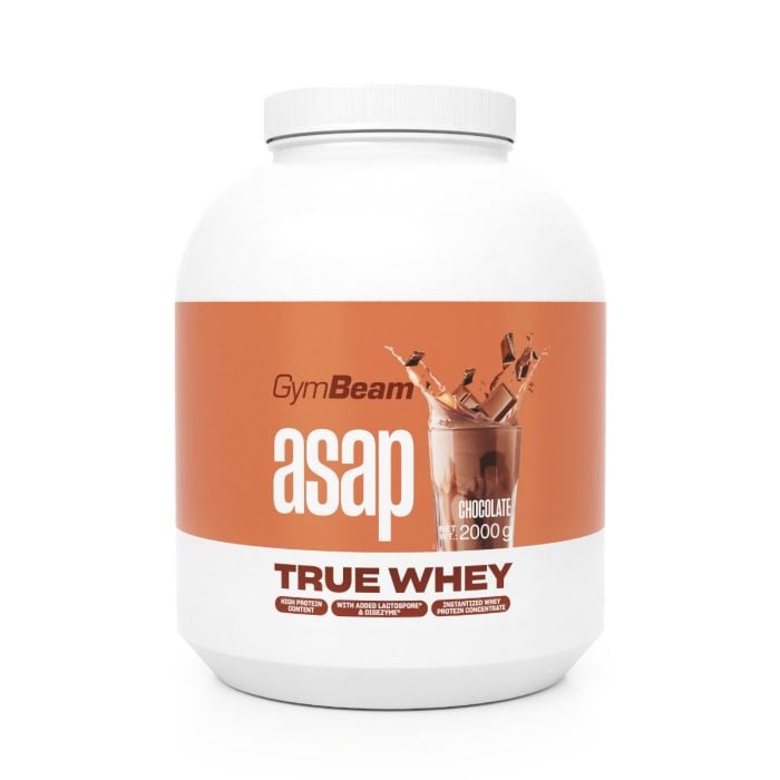 ASAP True Whey - GymBeam 900 г - клубника