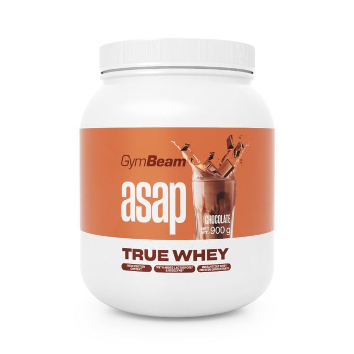 ASAP True Whey - GymBeam 900 г - шоколад