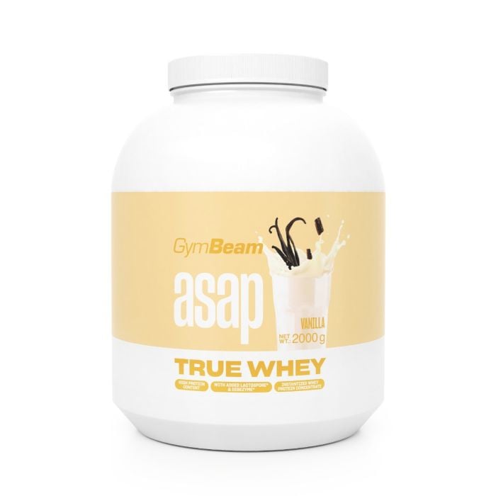ASAP True Whey - GymBeam 900 г - клубника