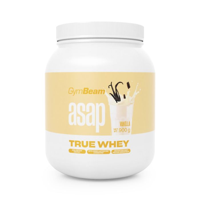 Протеин ASAP True Whey - GymBeam 900 г - ваниль