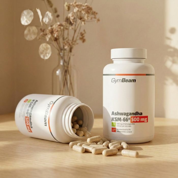 Ашваганда KSM-66® 500мг - GymBeam 90 капс