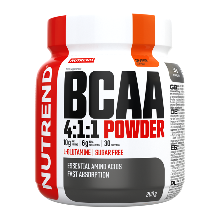 BCAA 4:1:1 Powder - Nutrend 500 г - апельсин