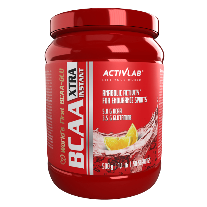BCAA Xtra Instant 500 g - ActivLab lemon