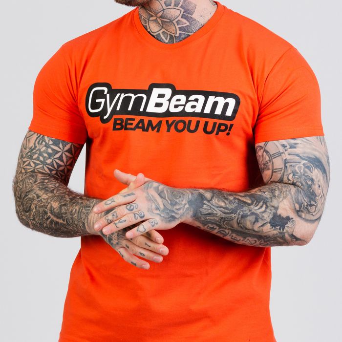 Футболка Beam Помаранчева - GymBeam L