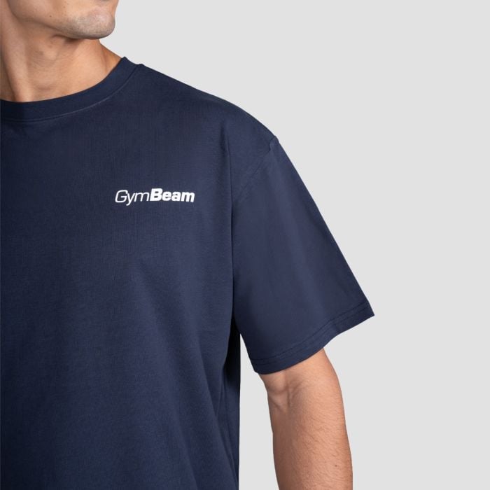 Футболка Better Every Day темно-синя  - GymBeam XL