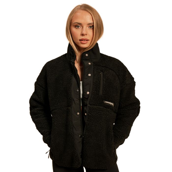 Жіноча куртка Bliss чорна - BeastPink S