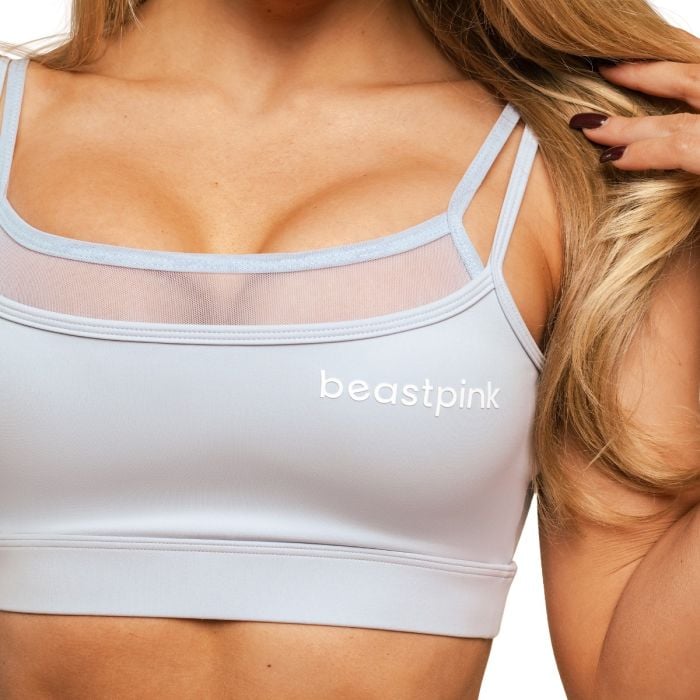 Спортивный топ Breeze сизый - BeastPink L
