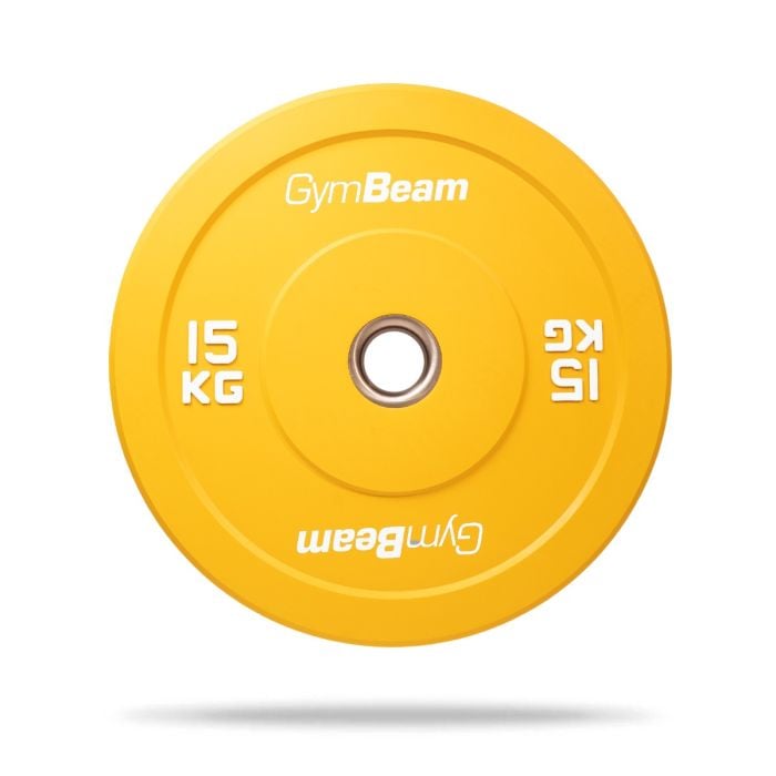 Диск бамперовий олімпійський 51 мм - GymBeam 15 kg