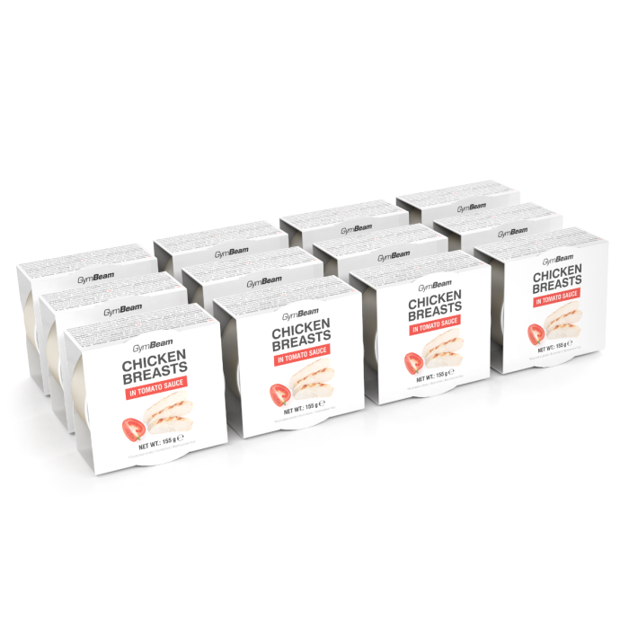 Куриная грудка в томатном соусе - GymBeam 12 x 155 g