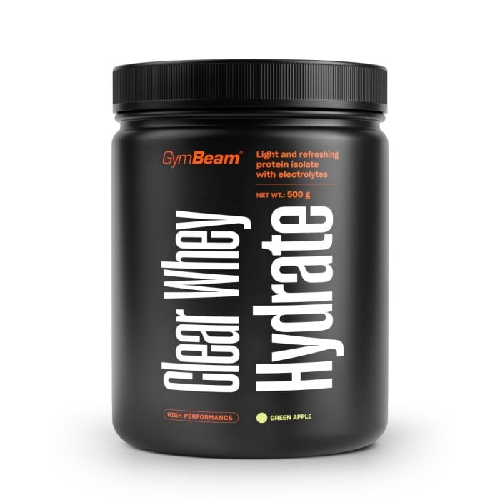 Clear Whey Hydrate - GymBeam 500 г - зеленое яблоко