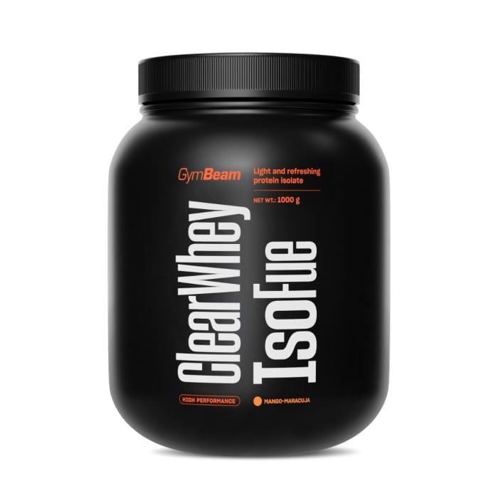 Clear Whey IsoFue - GymBeam 500 г - холодний персиковий чай