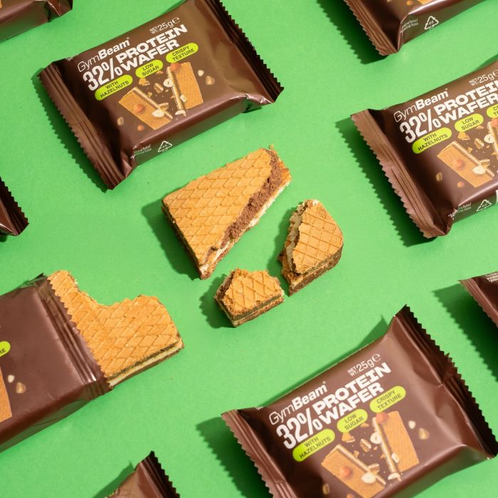 32% Протеиновая вафля - GymBeam 25 г - 00