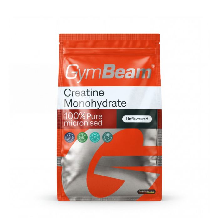 100% Креатин моногідрат - GymBeam 250 г - без смакових добавок - 01