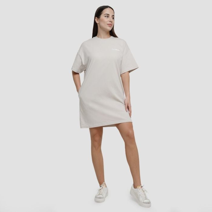 Women‘s Agile T-Shirt Dress Desert - GymBeam XL
