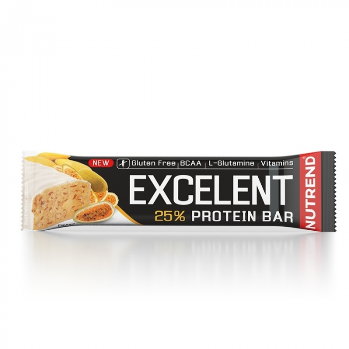 Proteínová tyčinka Excelent 85 g - Nutrend 85 g - vanilla pineapple