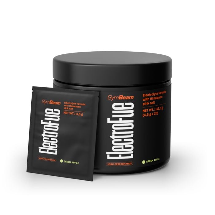ElectroFue в пакетиках - GymBeam 112,5 g - зеленое яблоко