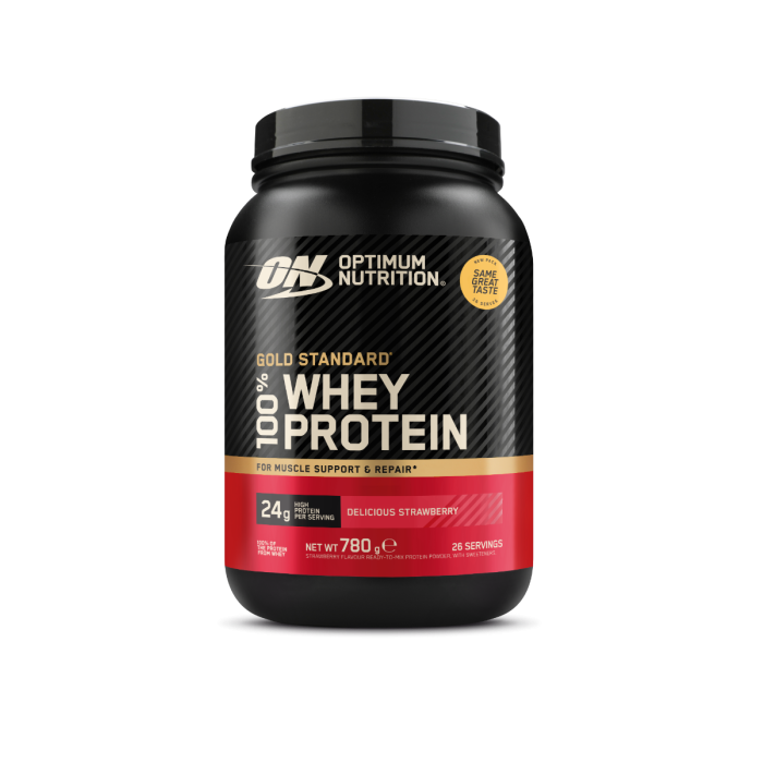 100% Whey Gold Standard - Optimum Nutrition 450 g - подвійний насичений шоколад