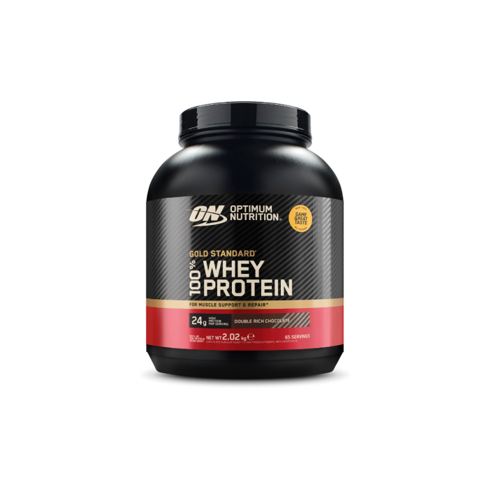 100% Whey Gold Standard - Optimum Nutrition 450 g - подвійний насичений шоколад