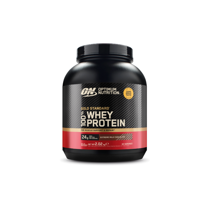 100% Whey Gold Standard - Optimum Nutrition 450 g - подвійний насичений шоколад