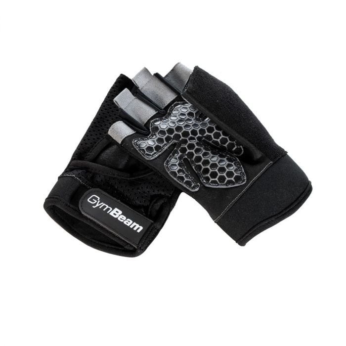 Фитнес перчатки Grip Black - GymBeam