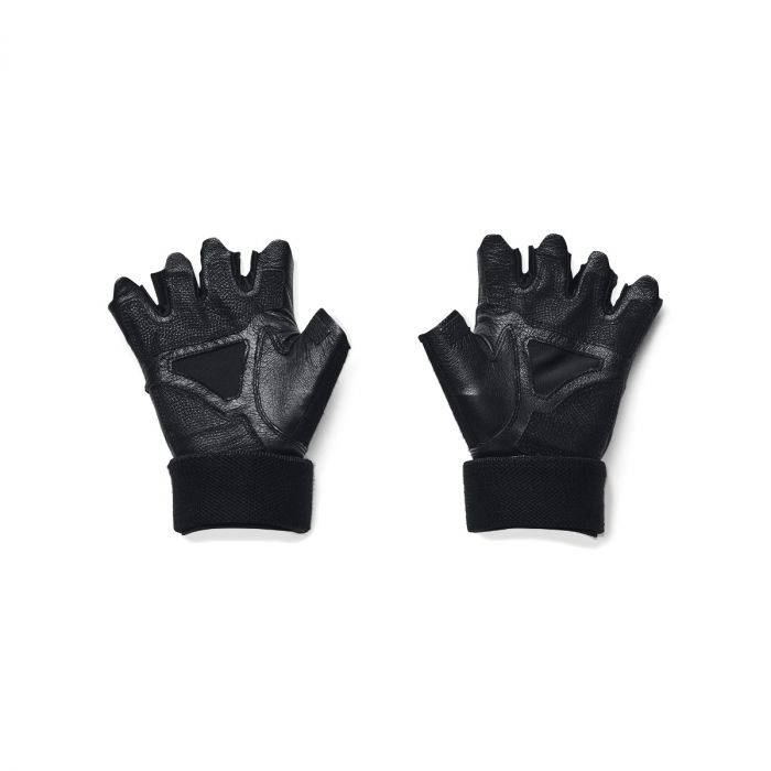 Мужские перчатки для тяжелой атлетики Черные - Under Armour XL