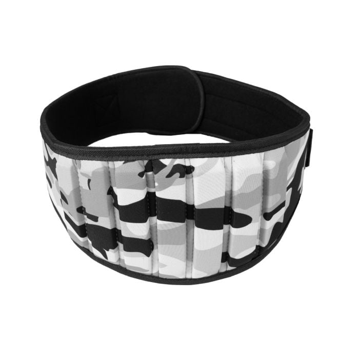 Пояс для фітнесу Camo сірий - GymBeam M