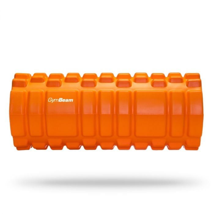 Массажный ролик Fitness Roller Orange - GymBeam