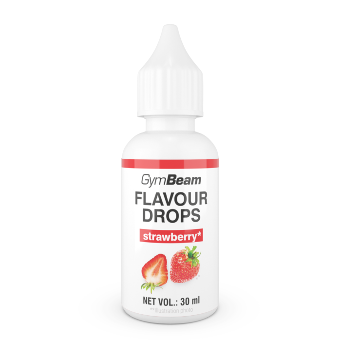 Ароматические капли - GymBeam 30 ml - клубника