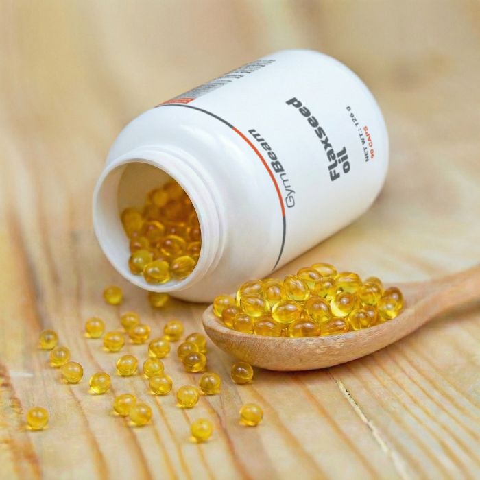 Льняное масло - GymBeam 90 капс