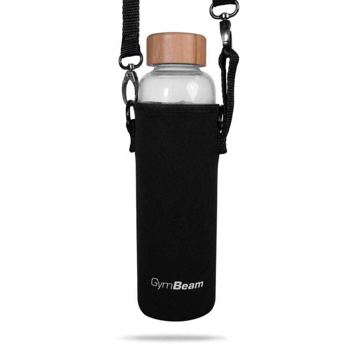 Бамбукова скляна пляшка 600 мл - GymBeam single_variant