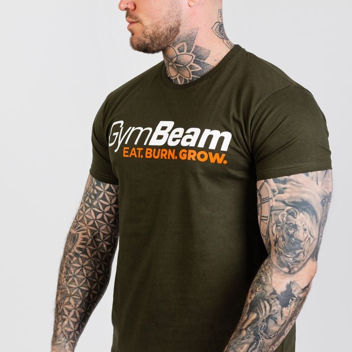 Футболка Grow Хаки - GymBeam L