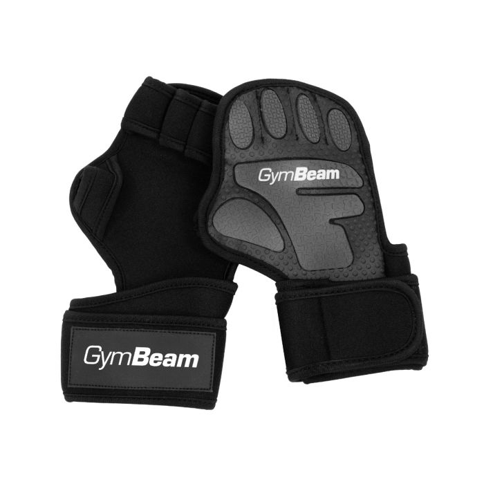 Рукавички для фітнесу Heavy Grip чорні - GymBeam L/XL
